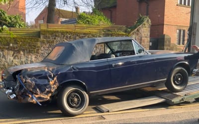 British actor pays whopping sum to ship Bentley from US to UK after finding it in California junkyard