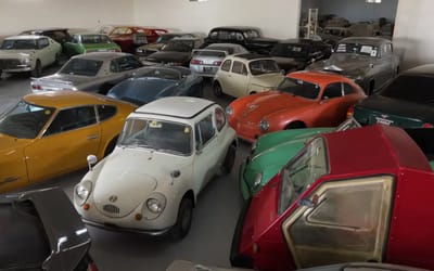 A collection of JDM cars from a Dubai barn find is being revived one at a time