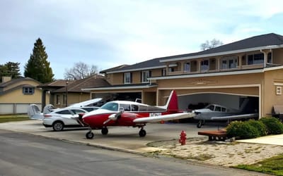 Everyone has their own plane in this California neighborhood