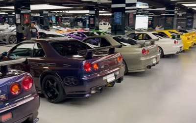 Every R34 color. Every spec. One jaw-dropping Dubai garage