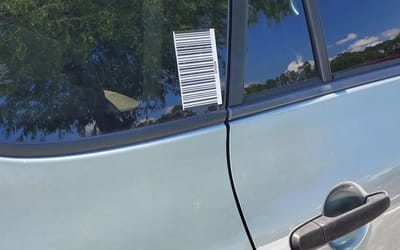 So many cars in Florida have barcodes on the window, all for an incredibly convenient purpose