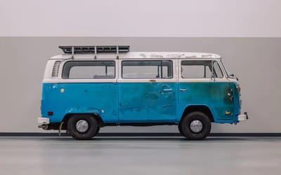 Volkswagen to restore the vintage Microbus that went viral during the California wildfires