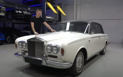 Kansas YouTuber buys cheapest Rolls-Royce in the USA after owner passes, discovers something unbelievable