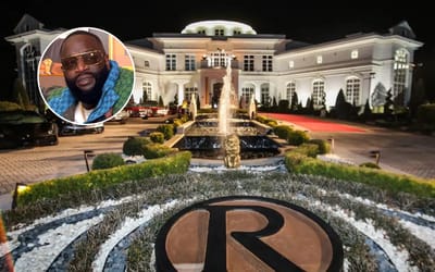 Rick Ross turned his Georgia estate into a supercar safari for one wild weekend