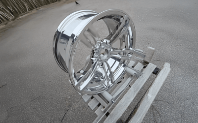 Watch wheel be polished in the most spectacular way, the end result is so satisfying