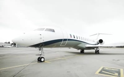Aussie billionaire bought a $120 million private jet that's so lavish it's basically a house inside