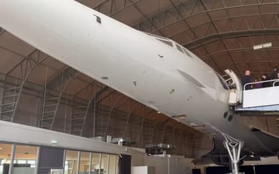 Man went on a retired Concorde and was 'shocked' to find out something he never knew before
