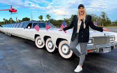 World's longest limo that stretches 100ft is back blowing minds again after restoration