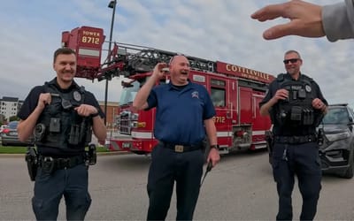 Missouri man has cops called on him after he flies his helicopter to try out new burger restaurant