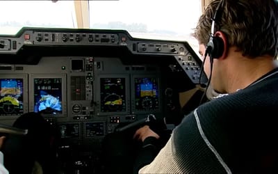 MythBusters test to see if cell phones actually have any effect on airplane controls
