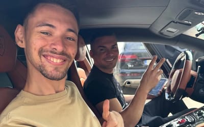 Man with cerebral palsy who'd been bullied for years fulfils dream of riding in a Lamborghini thanks to a generous stranger