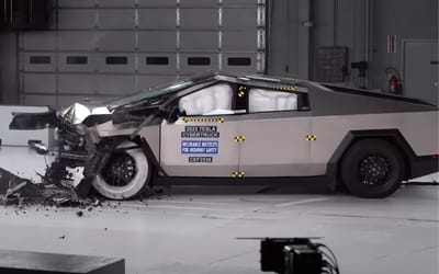 Tesla Cybertruck faces Ford F-150 Lightning in one of the most difficult official safety tests