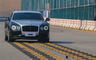 Fake Chinese Rolls-Royce took on Bentley in suspension test with shock result after proving its worth against the real thing