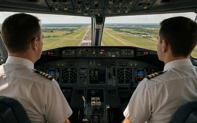 Captain's split-second save forces dramatic go-around in nail-biting clip