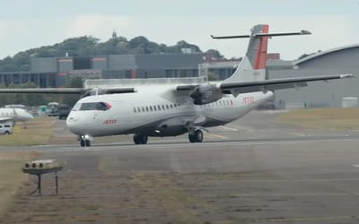 Airbus ATR-72 600 pilot leaves airshow crowd stunned by pulling off an incredibly short landing