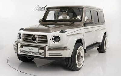 New $1,700,000 G-Wagen justifies its price tag with genuine diamond-infused paint