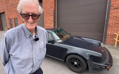 YouTuber flies to Toronto to ask man why he drove Porsche 911 Turbo 1,330,326km - that's the distance to the moon and back three times