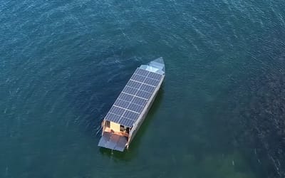 Man spent 200 days building a solar-powered explorer yacht that can run forever