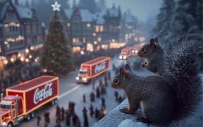 Coca-Cola says 'the genie is out of the bottle' as it continues to use AI for Christmas advertisements