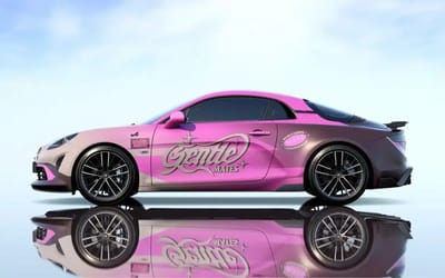 Rocket League collab turns the Alpine A110 into a pink esports show car