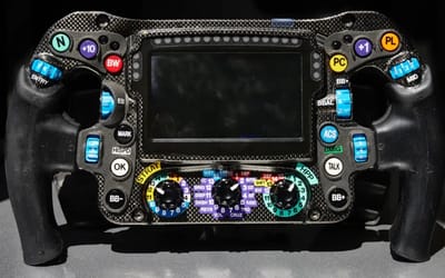 The hidden complexity of F1 steering wheels and what drivers really do behind the wheel