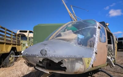 Man reveals unbelievable find from hidden Nevada aircraft graveyard full of rare treasures