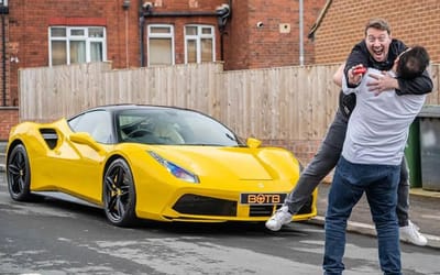 Man’s dream came true after he paid 32 cents and got a $190k Ferrari 488