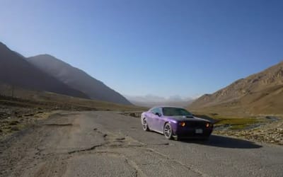 This man is traveling the world in a Dodge Challenger all in the name of adventure