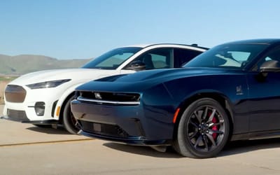 Ford Mustang Mach-E and Dodge Charger Daytona EV go head-to-head, leaving one embarrassed