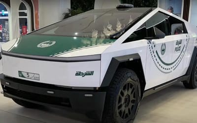 Dubai Police’s Cybertruck is huge success on the force