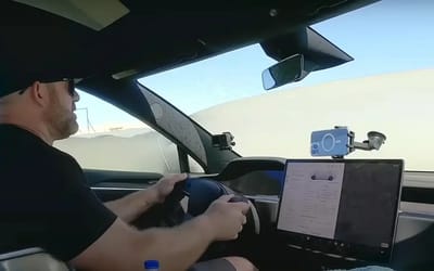 YouTuber drives Tesla Plaid underwater with shocking results