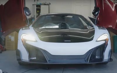 YouTuber took delivery of one of the cheapest McLaren’s ever sold and then kitted it with the cheapest bodykit he could find from China