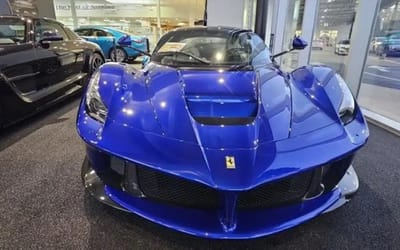 The world’s only Blue Elettrico Ferrari LaFerrari is for sale in Ohio for $4.65 million