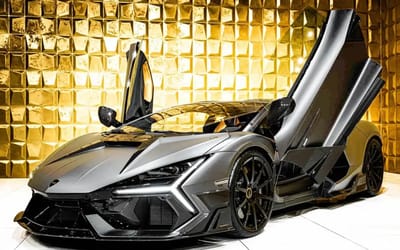 With a seven-digit price tag, this Lamborghini Revuelto is no stock supercar