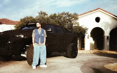 Drake showed off his super truck based on a Ram TRX built for the apocalypse in Texas