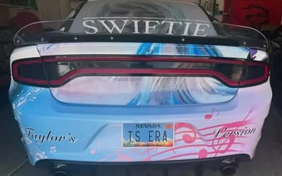 This Las Vegas woman turned her Dodge into the ultimate Taylor Swift tribute