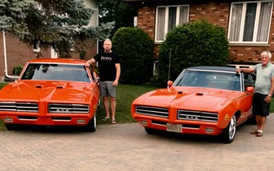 Ontario Father and Son share heartwarming bond over classic 1969 Pontiac GTOs