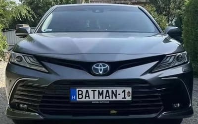 Rare superhero license plate is on sale for $350,000