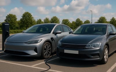 Price gap between used electric and gas cars reaches lowest point ever at $900