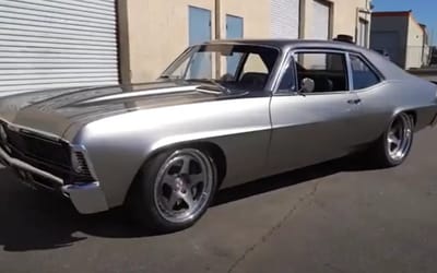 Joe Rogan owns a heavily modified ’69 Chevy Nova that’s pure class’