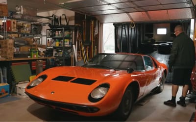 Gearhead is reunited with his one-of-a-kind Lamborghini Miura after 53 years and gets a shock