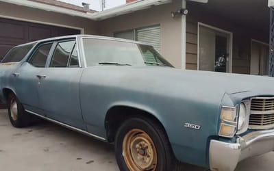 Chevrolet so rare it’s unrecognizable emerged from hiding after years