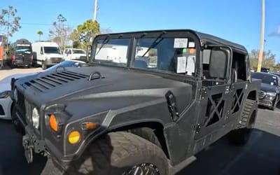 Man sold his military Humvee that he hates driving and used the funds to buy a supercar