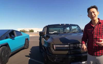 US Tesla Cybertruck owner gets his hands on a Hummer EV for comparison and one is the better daily driver