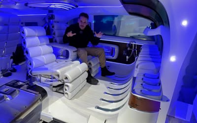 We’re in China to show you what the Mercedes-Benz Vision V really looks like inside