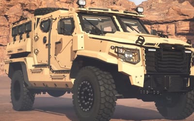 Tactical truck on sale for $400,000 is somehow legal in the US without a special permit