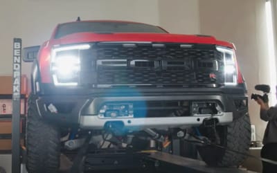 Kansas YouTuber supercharges mini V8 Ford Raptor R, surprised by unexpected horsepower