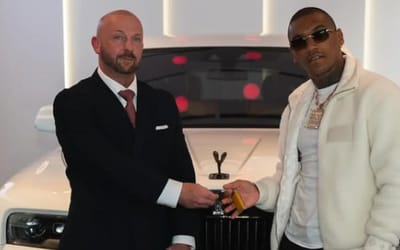Conor Benn shows off new $372,000 Rolls-Royce after reportedly earning $10M from defeat to Eubank Jr
