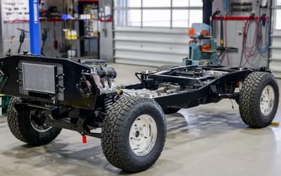 Someone paid $95,500 for just a chassis and no body, but it was a bit of a bargain
