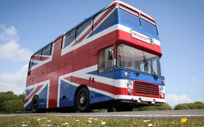 The iconic Spice Girls bus ended up on Airbnb